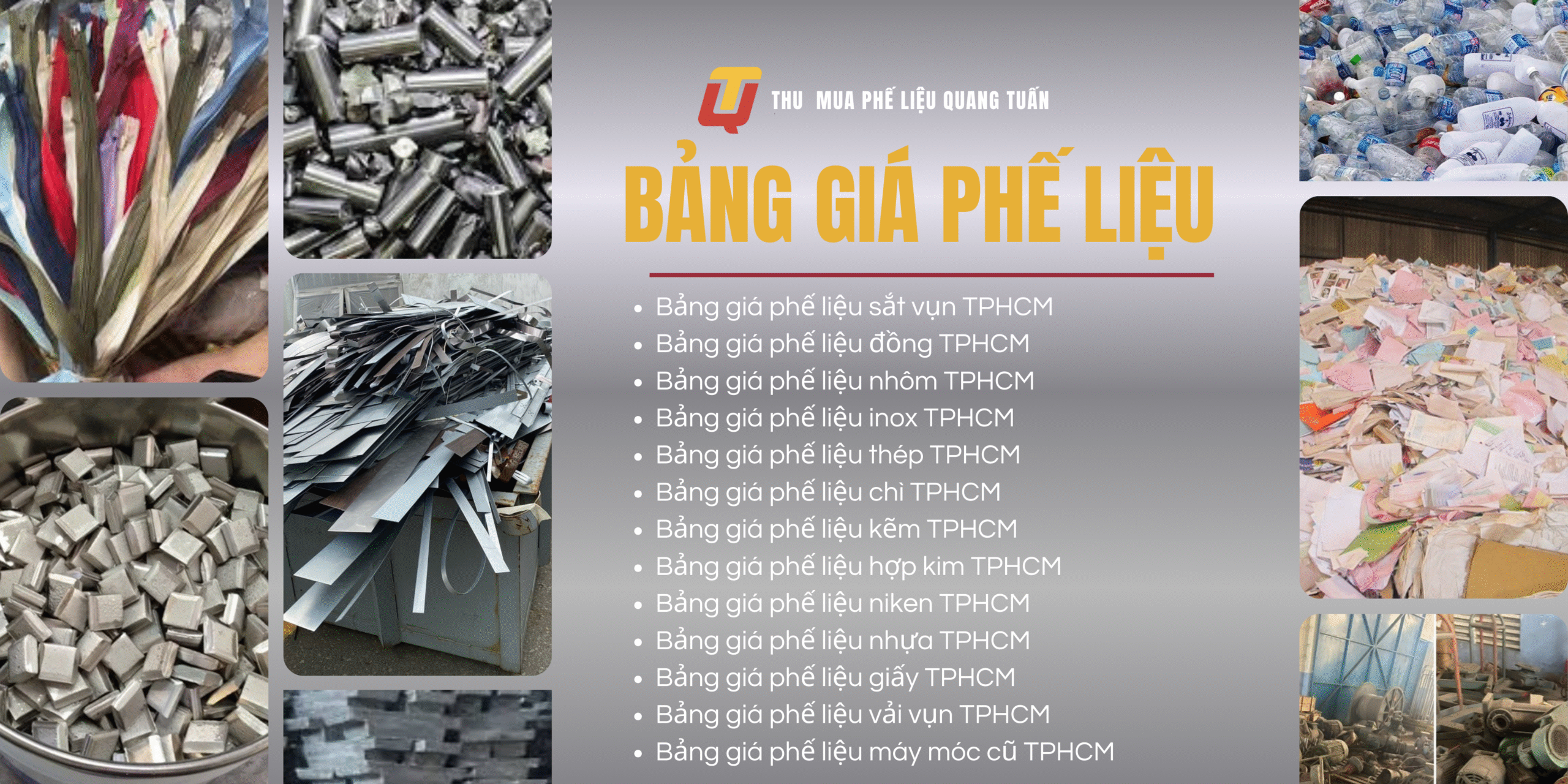 Top 1 bảng giá phế liệu hôm nay – Cập nhật mới nhất, chính xác từng ngày