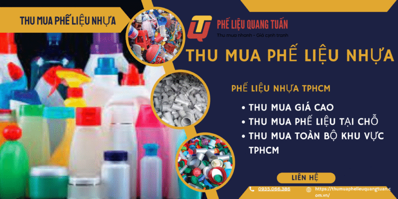 Thu mua phế liệu nhựa TPHCM- Giá cao số 1