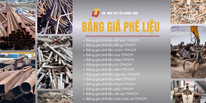 Vì sao nên chọn Phế liệu Quang Tuấn khi bán phế liệu?