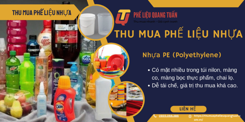 Thu mua phế liệu nhựa TPHCM- Giá cao số 1