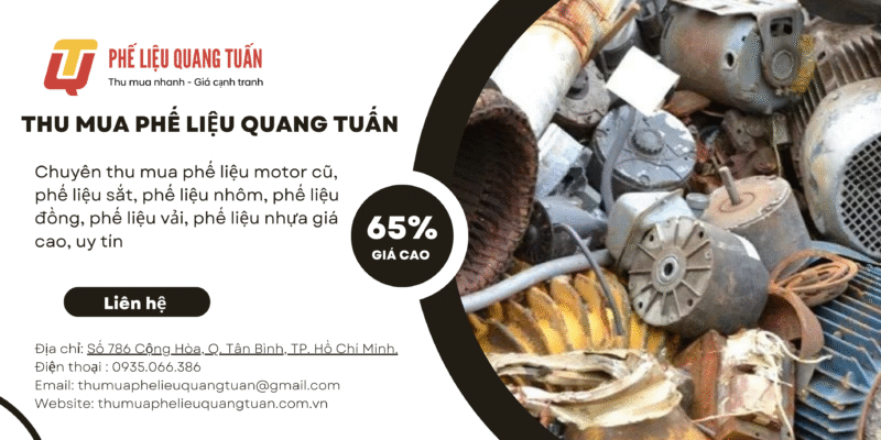 Dịch vụ thu mua phế liệu Hóc Môn uy tín ở Hồ Chí Minh