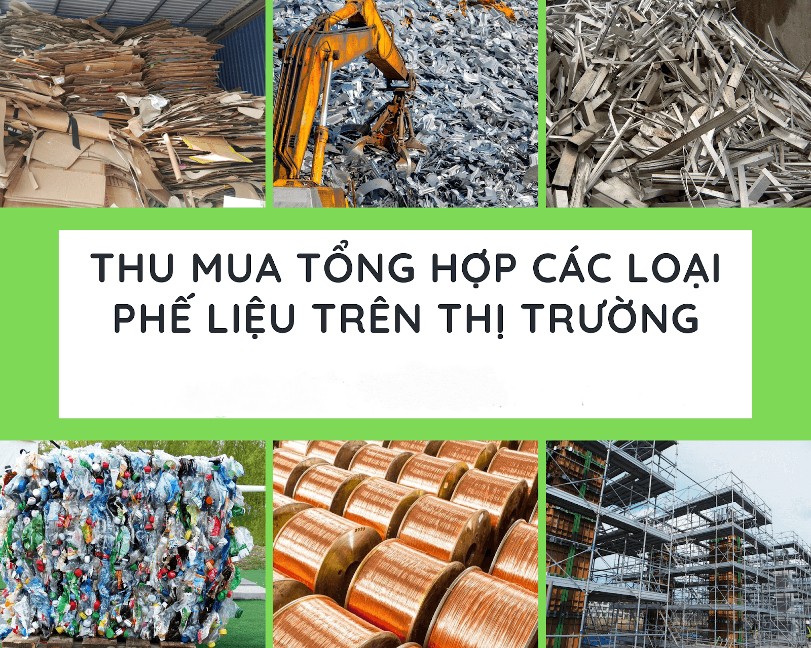 Top 1 bảng giá phế liệu hôm nay – Cập nhật mới nhất, chính xác từng ngày