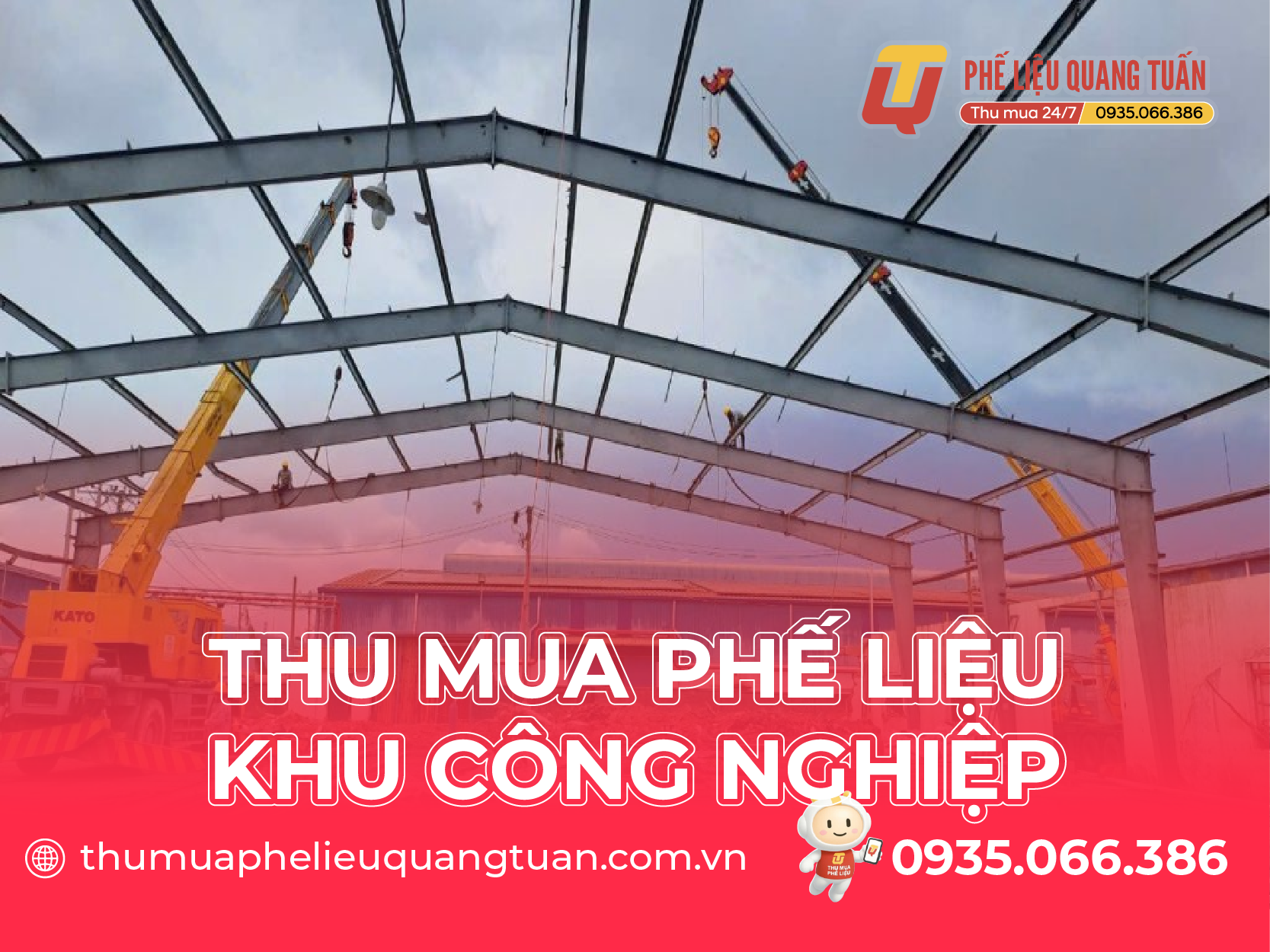 Lợi ích bất ngờ khi bán khung sắt mái tôn tháo bỏ