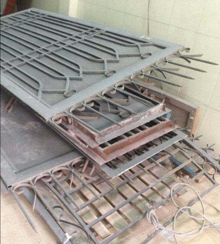 Thu mua phế liệu cổng sắt cũ, hàng rào sắt cũ