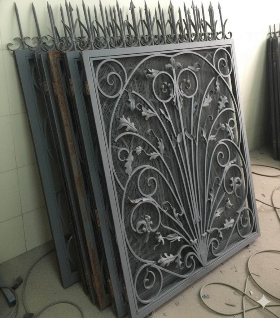 Thu mua phế liệu cổng sắt cũ, hàng rào sắt cũ