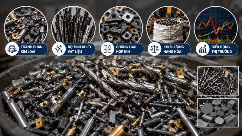 Giá phế liệu hợp kim Giá phế liệu hợp kim