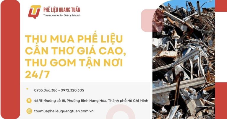 Thu mua phế liệu Cần Thơ