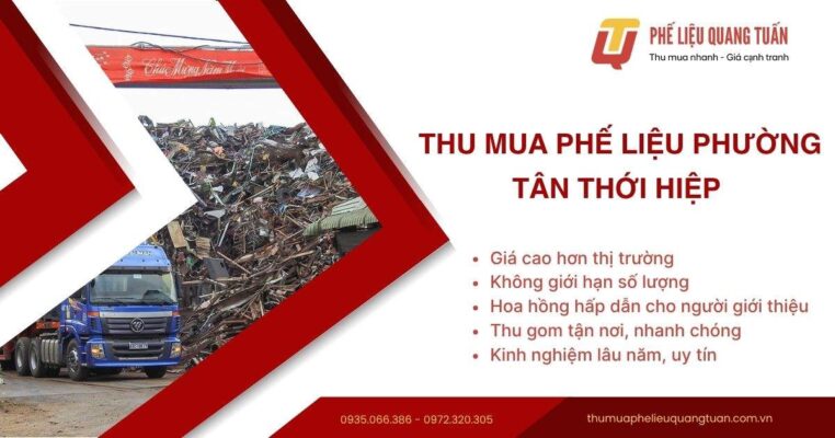 Thu mua phế liệu phường Tân Thới Hiệp