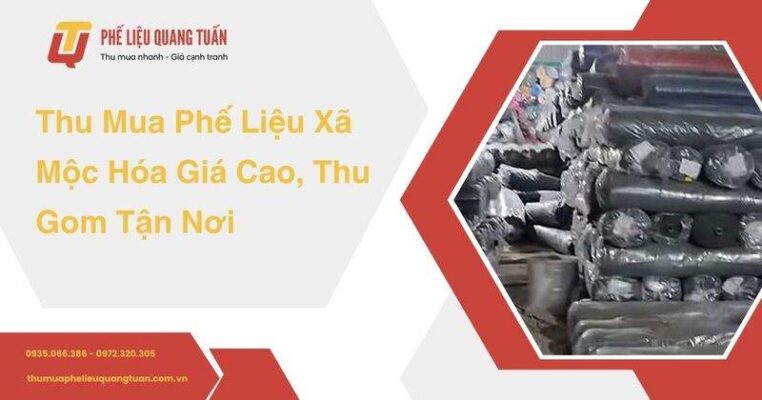 Thu mua phế liệu xã Mộc Hóa