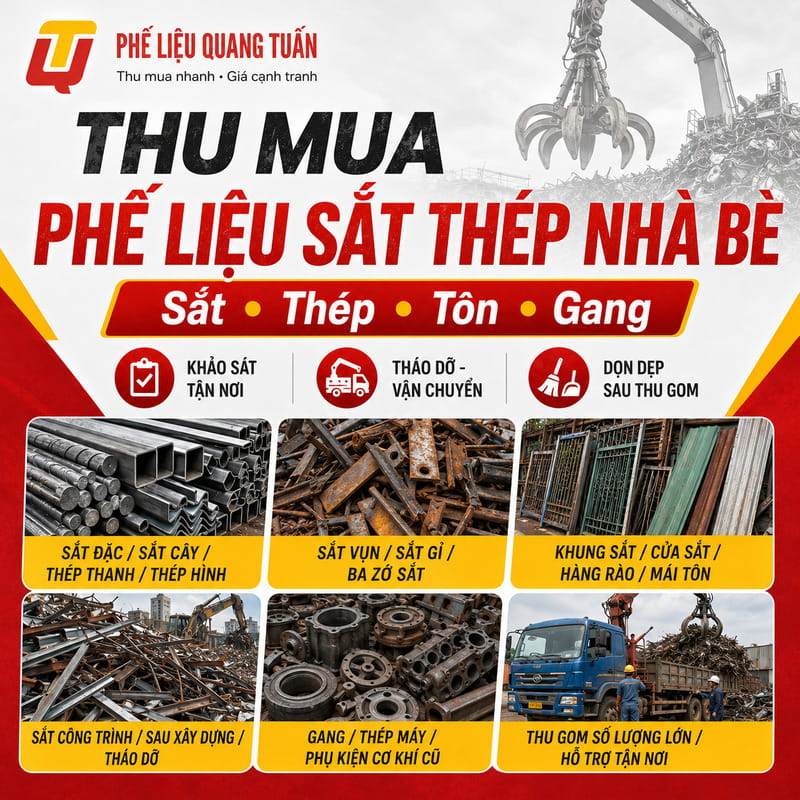 thu mua phế liệu nhà bè
