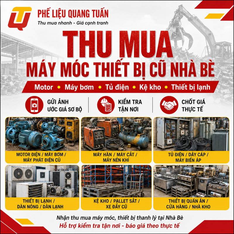 thu mua phế liệu nhà bè