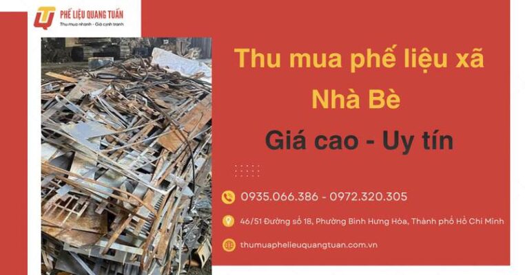 Thu mua phế liệu xã Nhà Bè