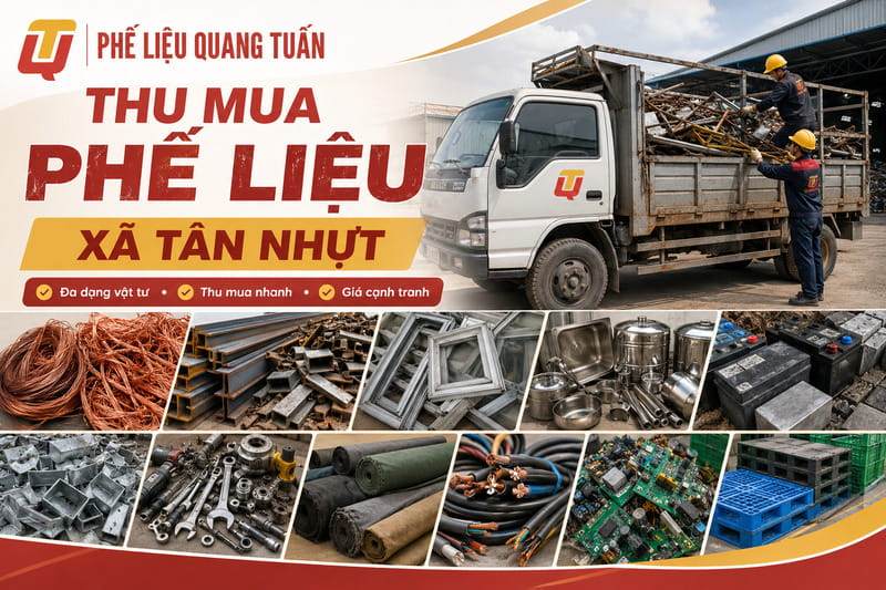Thu mua phế liệu xã Tân Nhựt Thu mua phế liệu xã Tân Nhựt