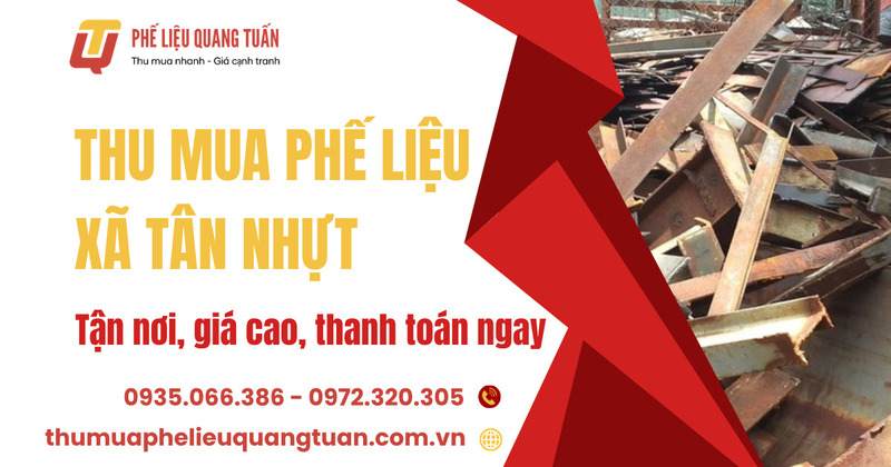 Thu mua phế liệu xã Tân Nhựt Thu mua phế liệu xã Tân Nhựt