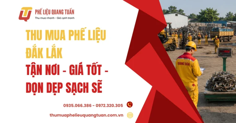 Thu mua phế liệu Đắk Lắk