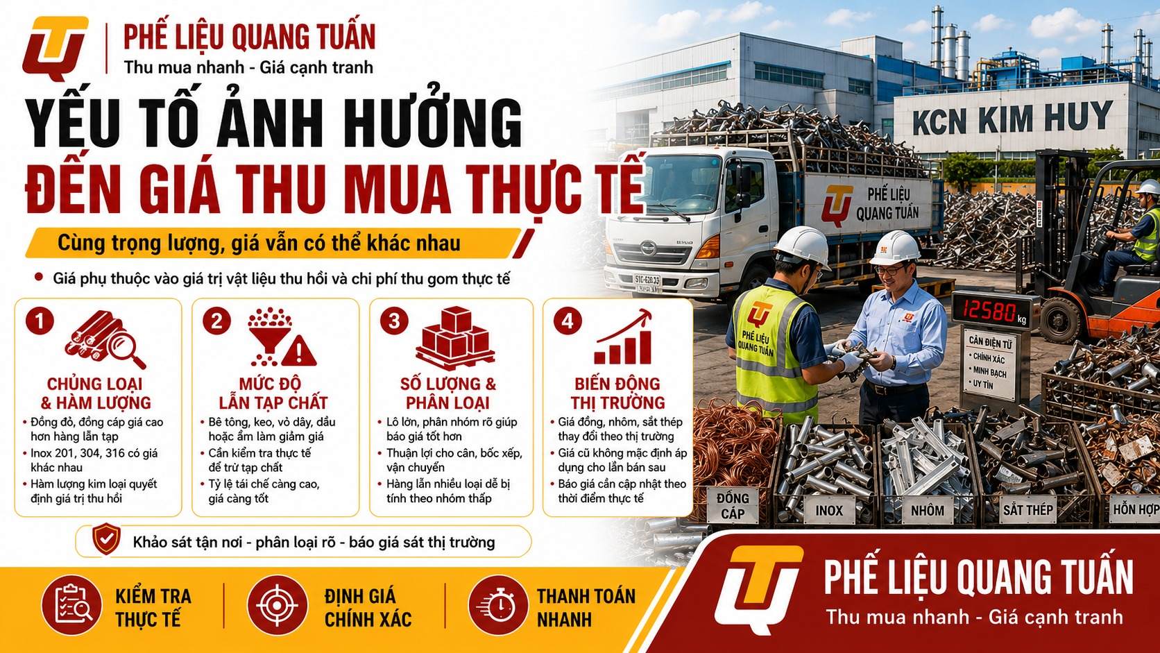 Thu mua phế liệu KCN Nam Tân Uyên