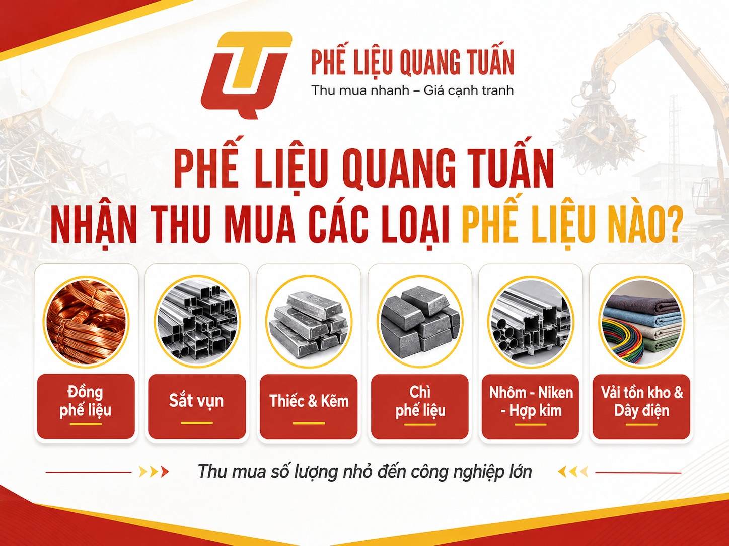 Thu mua phế liệu phường Bình Tân Thu mua phế liệu phường Bình Tân
