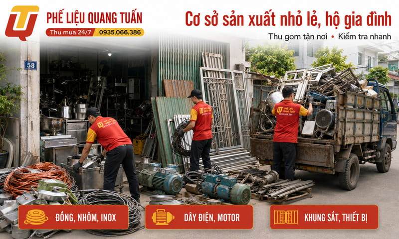 Thu mua phế liệu phường Gò Dầu Thu mua phế liệu phường Gò Dầu