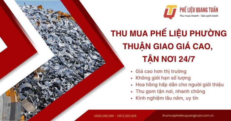 Thu mua phế liệu phường Thuận Giao