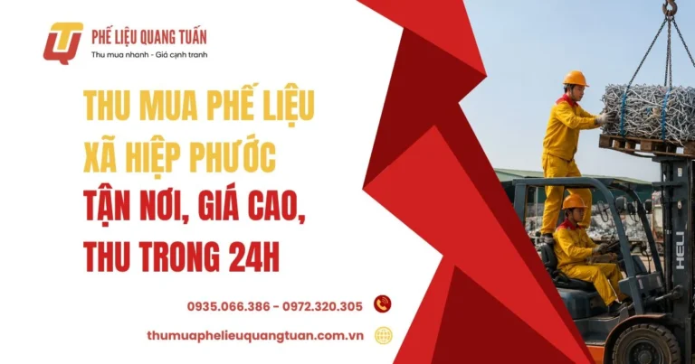 Thu mua phế liệu xã Hiệp Phước