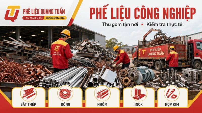 thu mua phế liệu xã tân biên