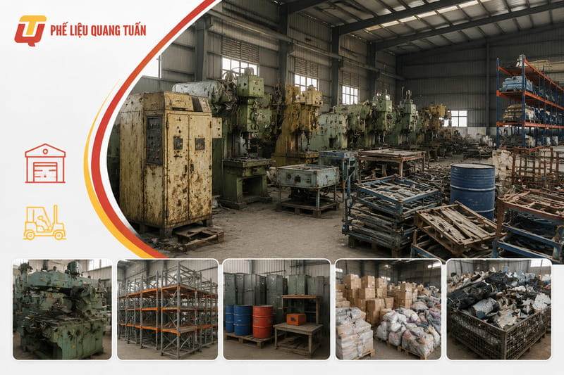 Thu mua phế liệu xã Trảng Bom