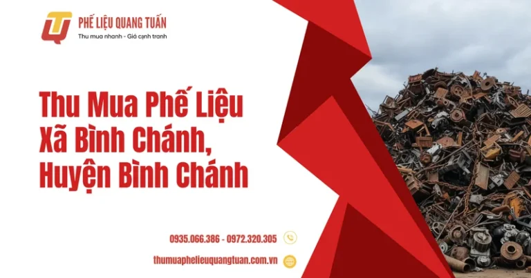 Thu mua phế liệu xã Bình Chánh