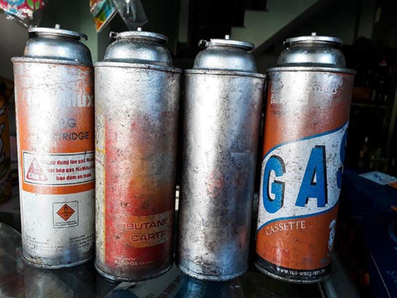 thu mua vỏ bình gas mini thu mua vỏ bình gas mini