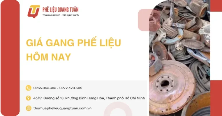 giá gang phế liệu
