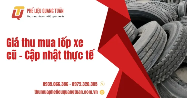 giá thu mua lốp xe cũ