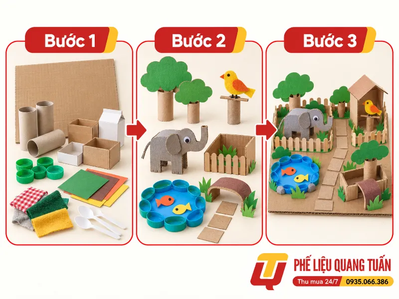 đồ dùng sáng tạo từ phế liệu đồ dùng sáng tạo từ phế liệu