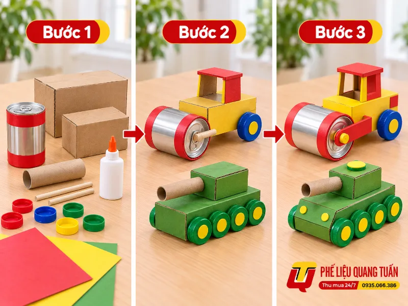 làm đồ chơi sáng tạo từ phế liệu làm đồ chơi sáng tạo từ phế liệu