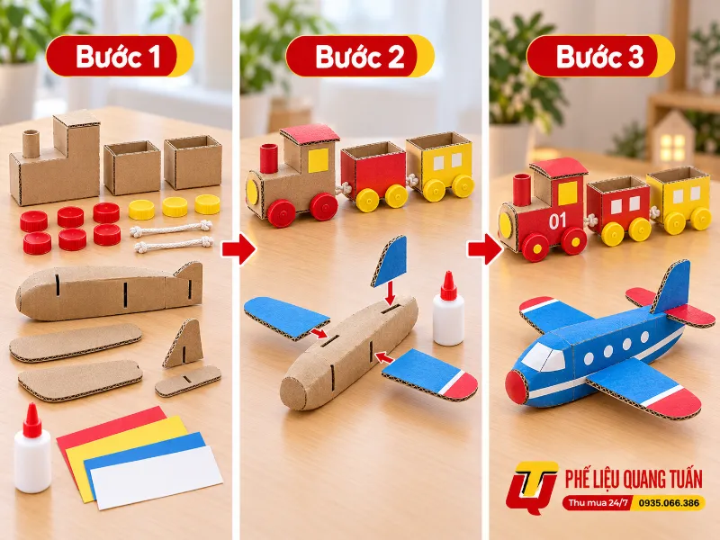 làm đồ chơi tự tạo từ phế liệu làm đồ chơi tự tạo từ phế liệu